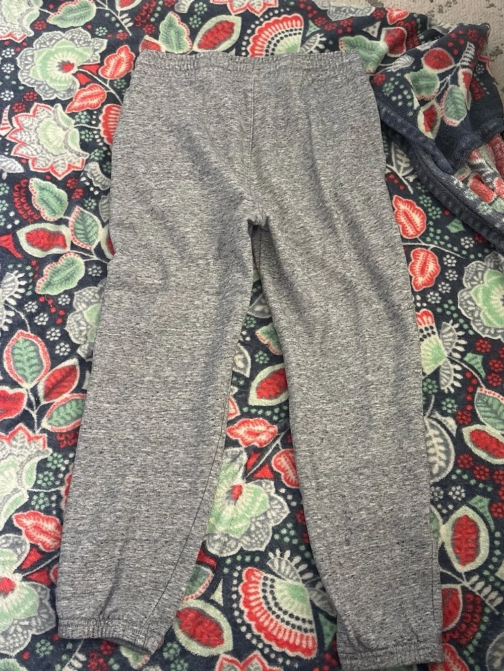 Old Navy Grey Kids Heathered Jogger Sweatpants with Drawstring